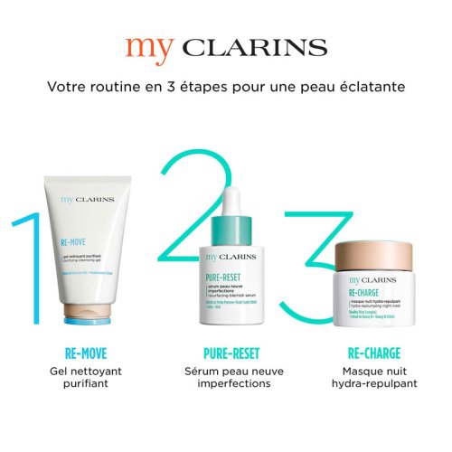 My Clarins-RE-CHARGE - Hydra replumping night mask My Clarins-RE-CHARGE - Hydra replumping night mask